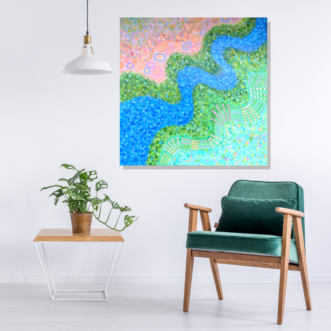 Flow and Grow ORIGINAL artwork