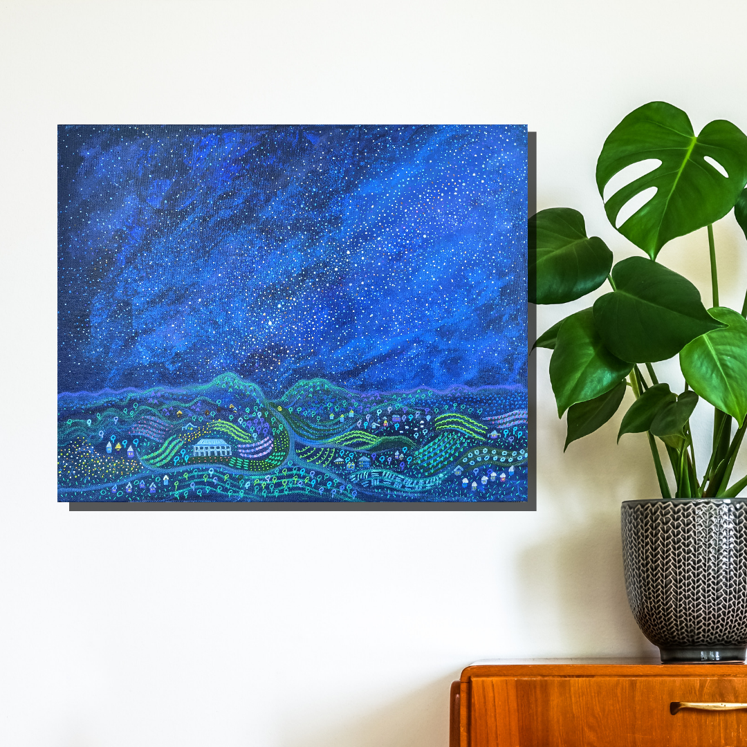 Starry Gap - original artwork - SOLD