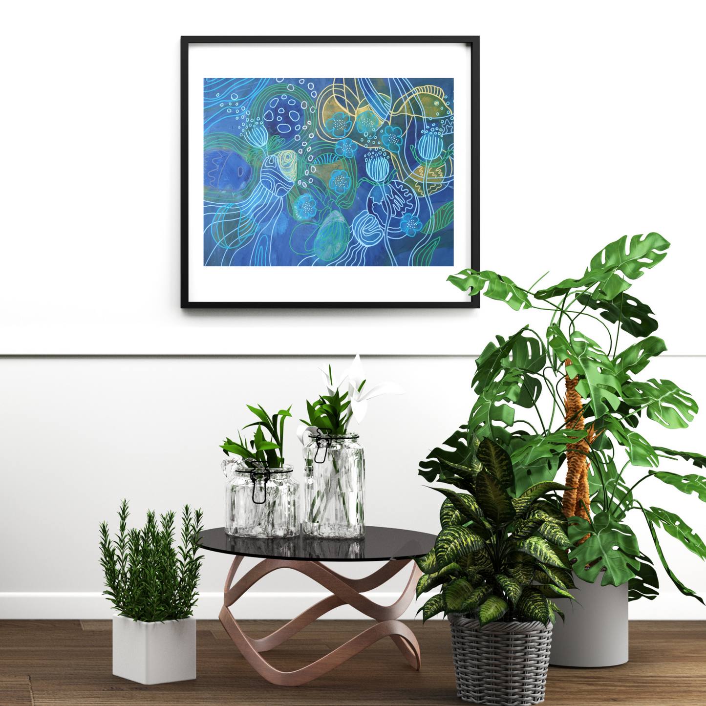 Soothed by Sea - ORIGINAL (unframed) - SOLD