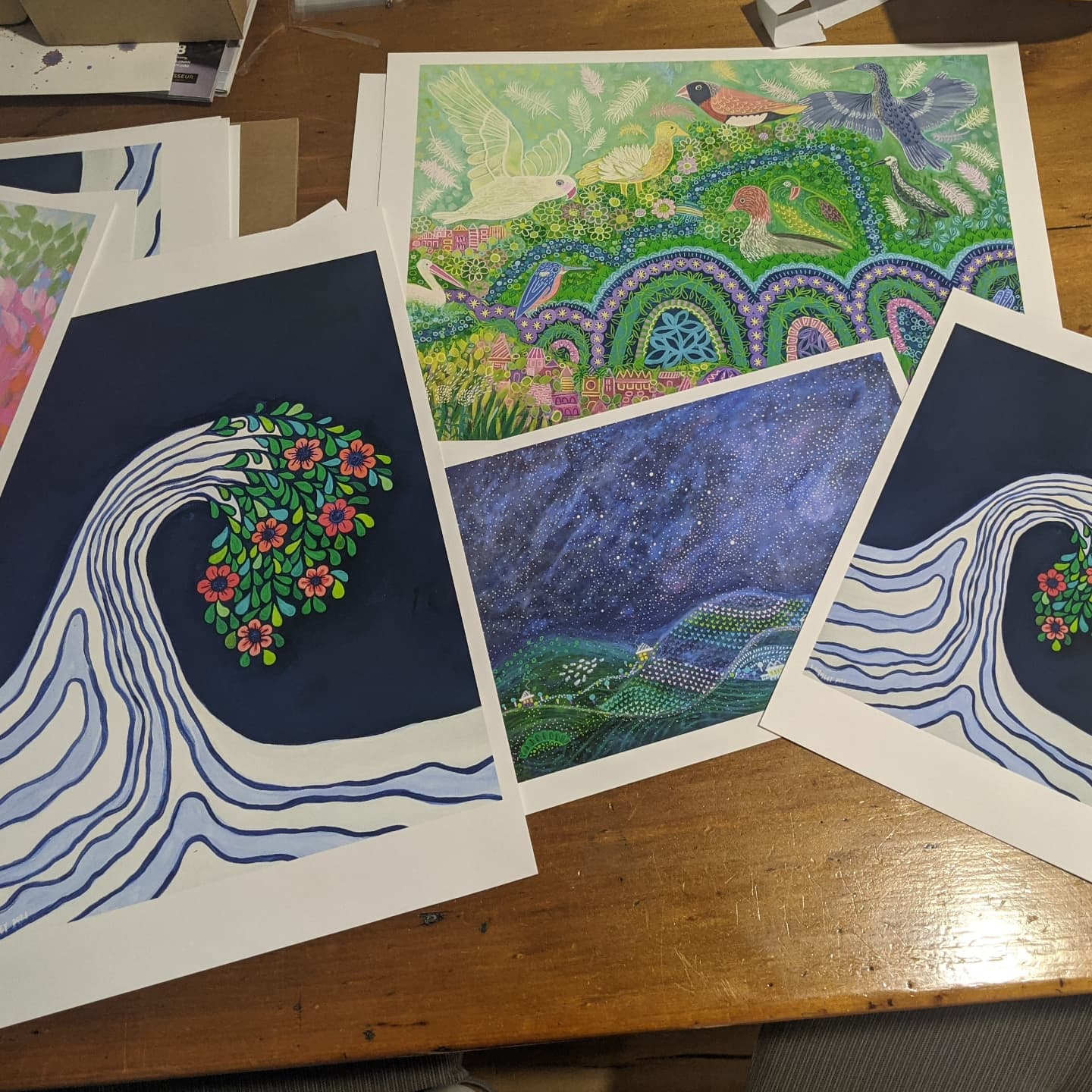 Feathered Flow - Fine Art Print