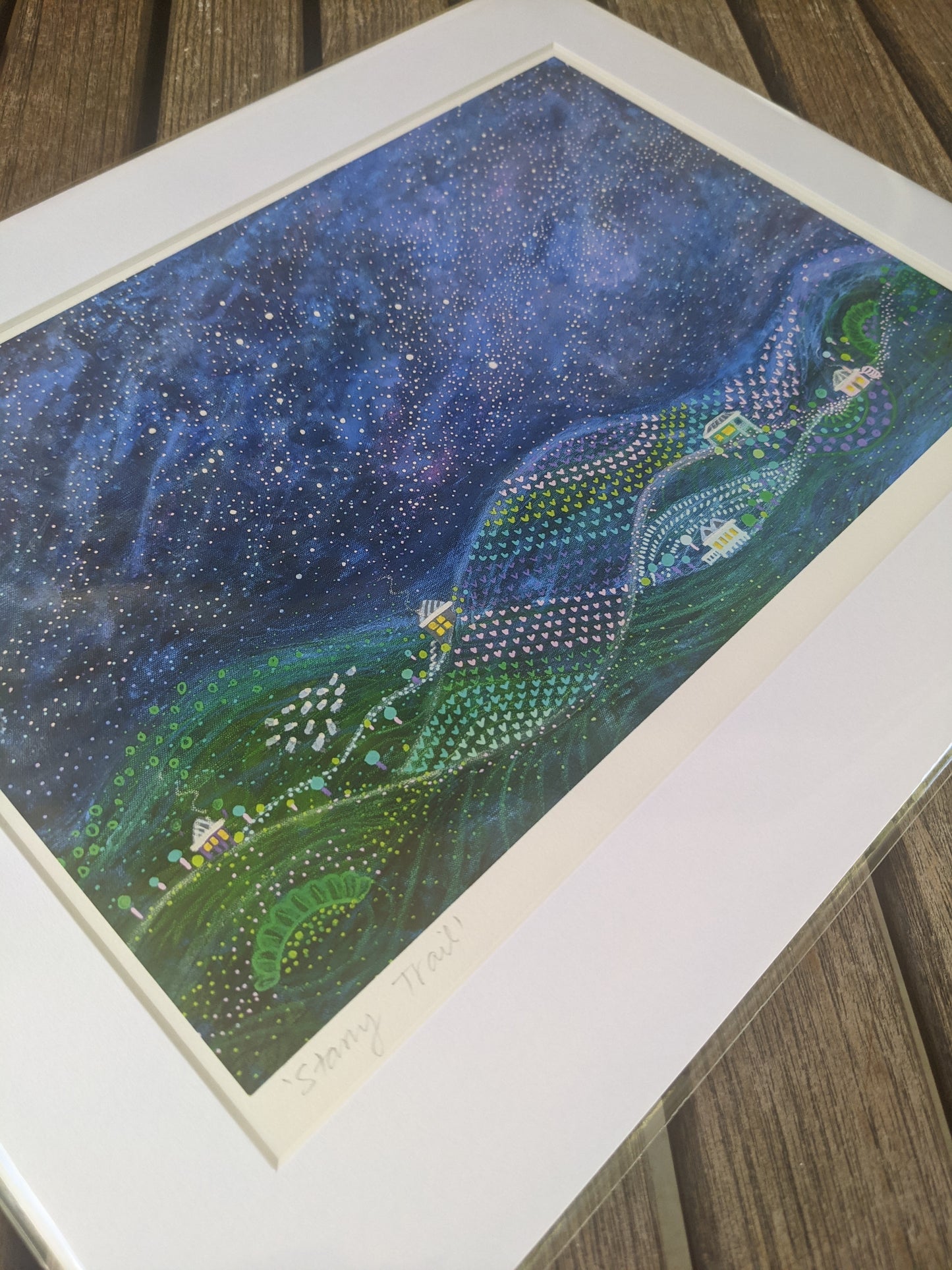 Starry Trail - signed FINE ART PRINT