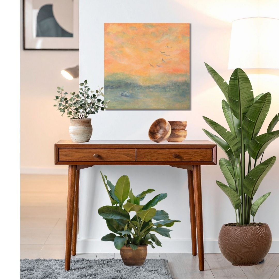 Where the Shore Holds the Light - ORIGINAL artwork