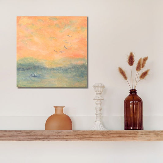 Where the Shore Holds the Light - ORIGINAL artwork