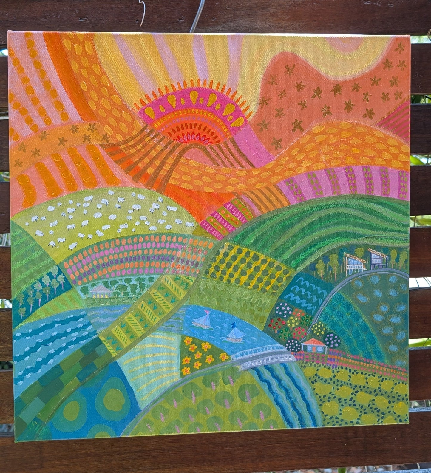 The Hills of Home - ORIGINAL artwork