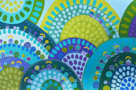 The Village Green - Fine Art Print