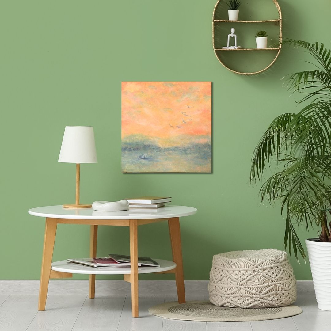 Where the Shore Holds the Light - ORIGINAL artwork