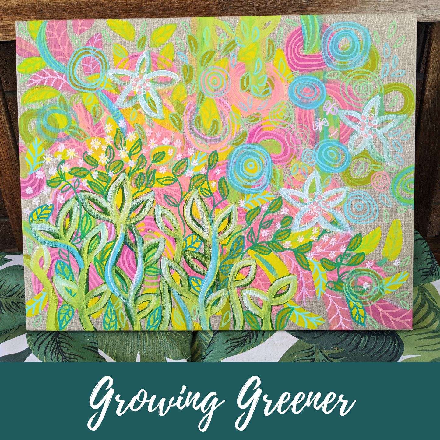 Growing Greener - ORIGINAL artwork - SOLD