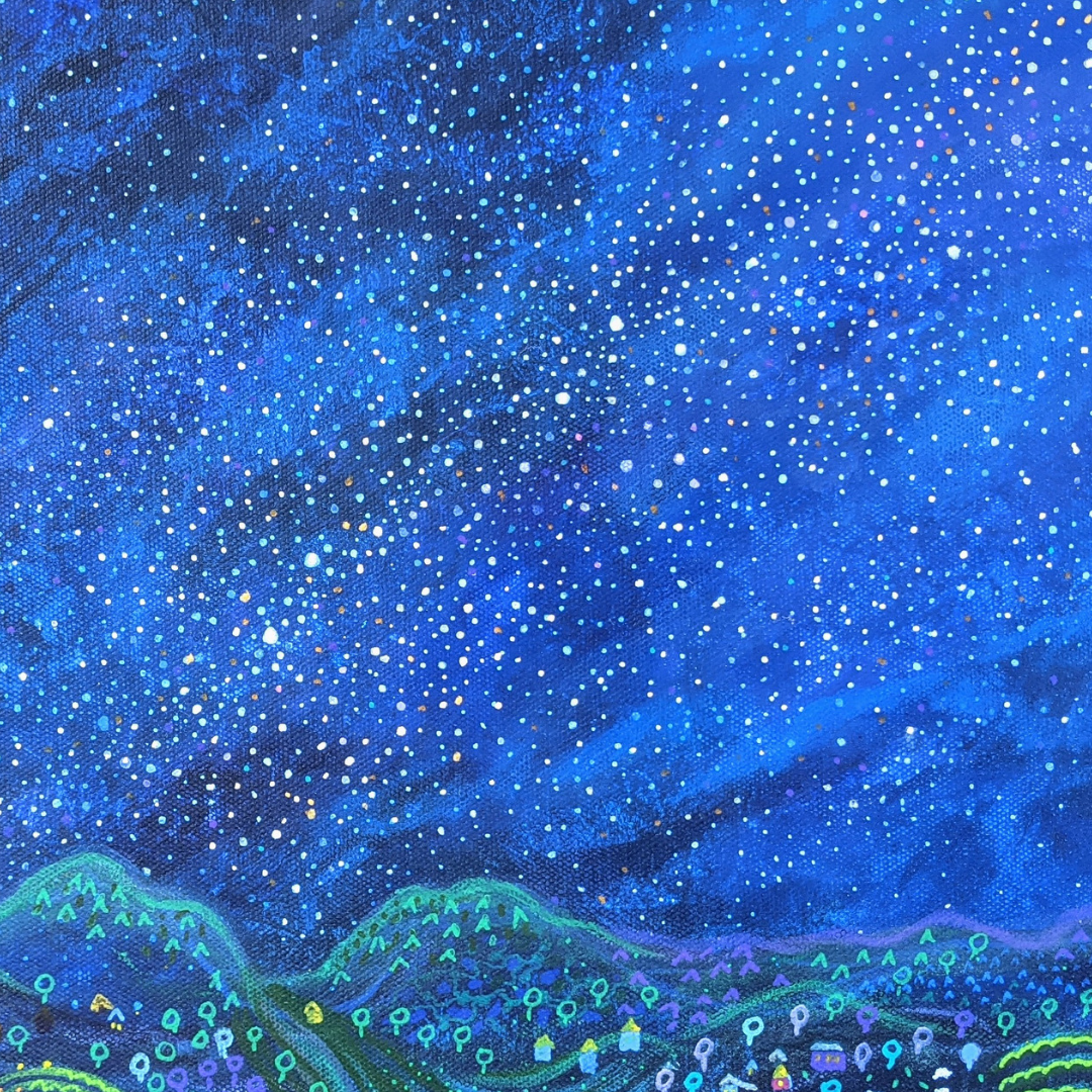 Starry Gap - original artwork - SOLD