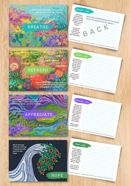 Uplifting Art Cards ORIGINAL pack (set of 8)