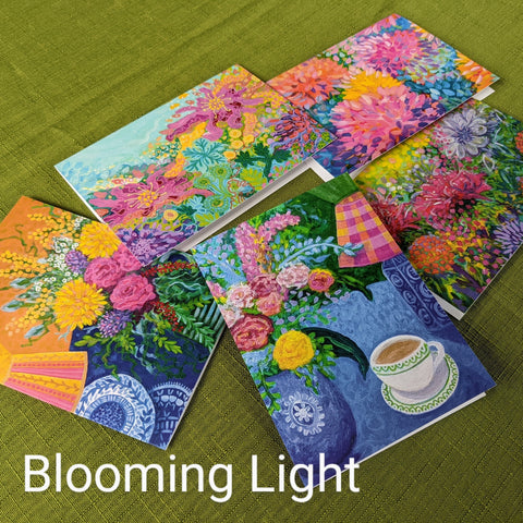Art Cards - 'Blooming Light' theme (set 5)