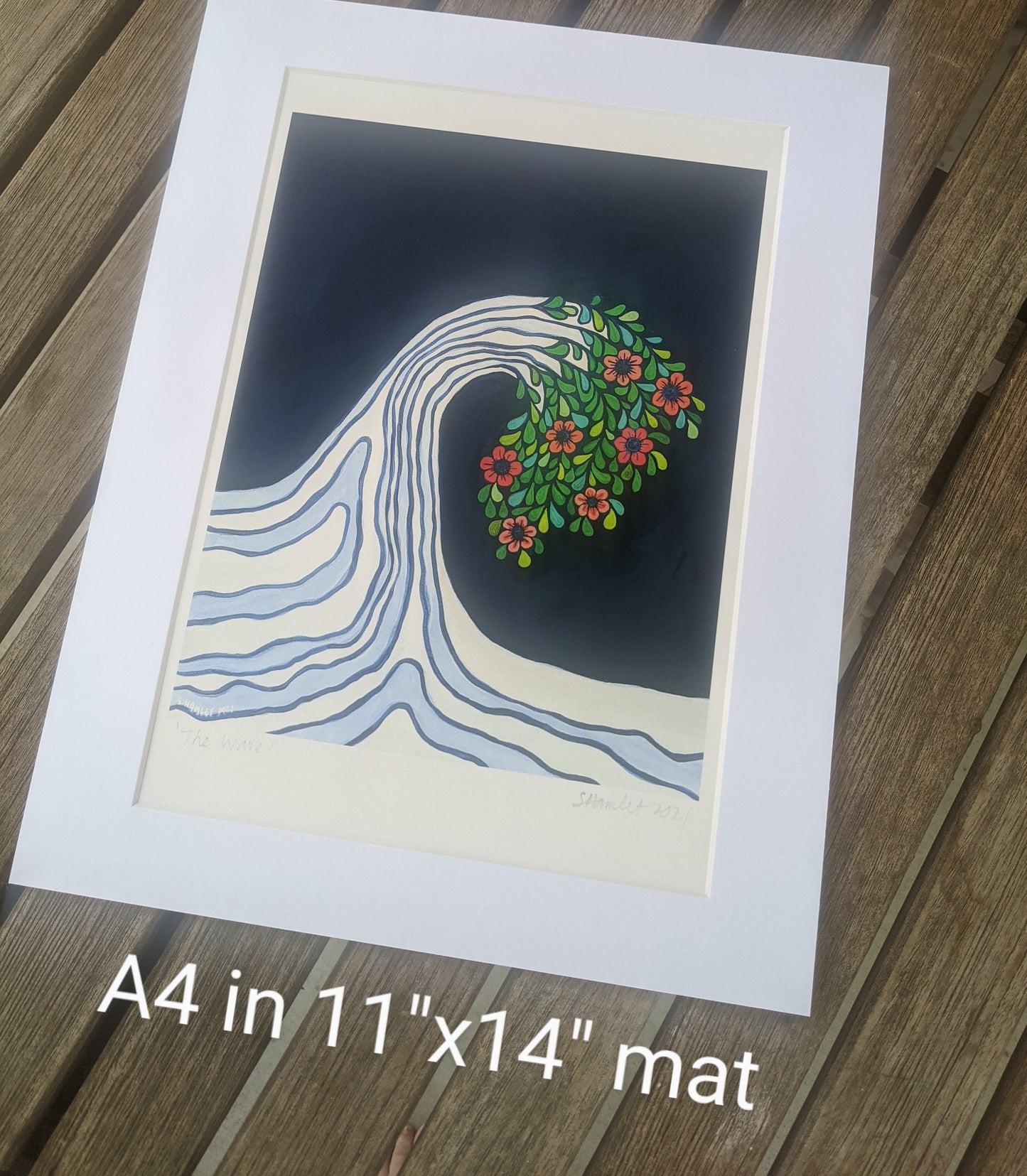 The Wave - signed FINE ART PRINT