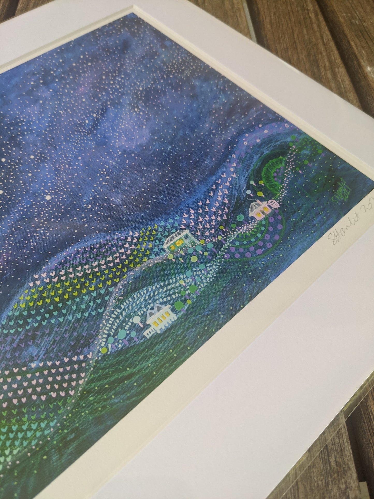 Starry Trail - signed FINE ART PRINT