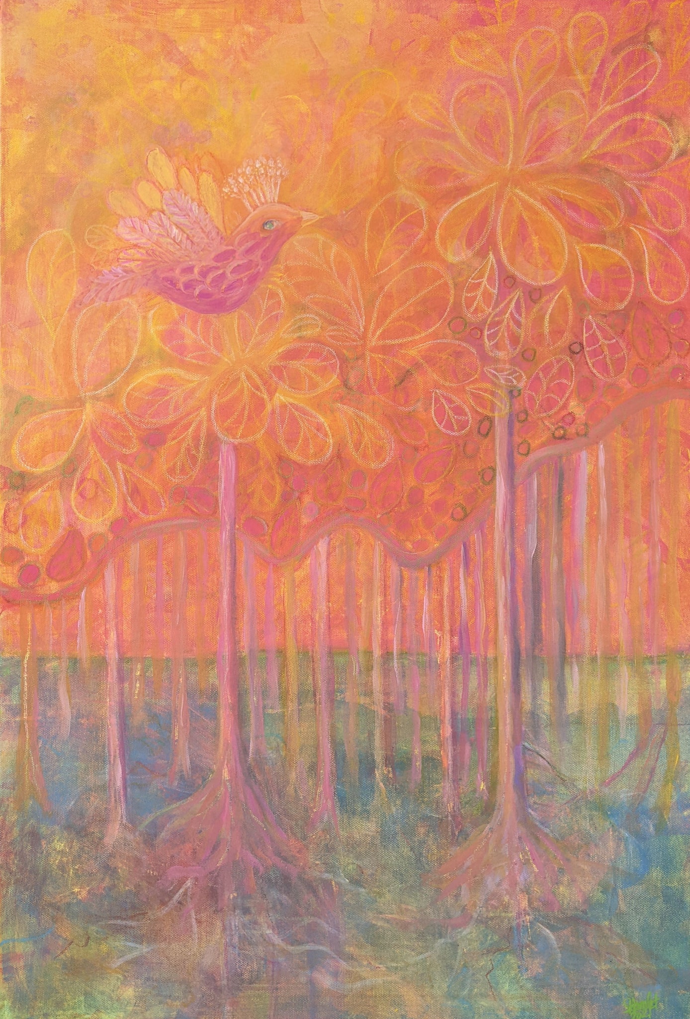 Sunset Canopy - ORIGINAL artwork SOLD