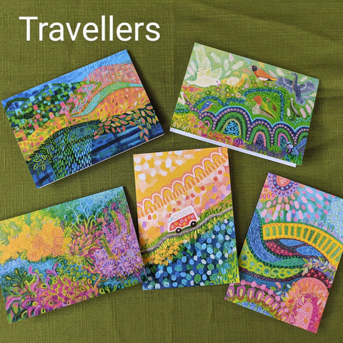 Art Cards - 'Travellers' theme (set 5)